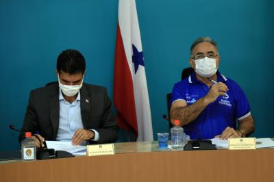 Coletiva Prefeituras e Governo sobre decreto Covid 