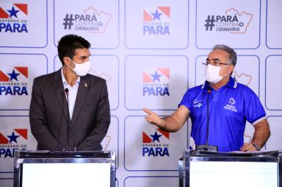 Coletiva Prefeituras e Governo sobre decreto Covid 