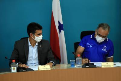 Coletiva Prefeituras e Governo sobre decreto Covid 