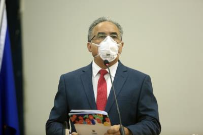 Prefeito Edmilson participa de sessão solene na Câmara Municipal de Belém 