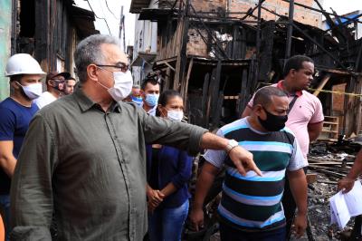 Prefeitura garante atendimento às famílias vitimas do incêndio na Cremação