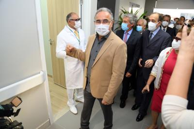 Prefeito participa de inauguração na Beneficente Portuguesa 