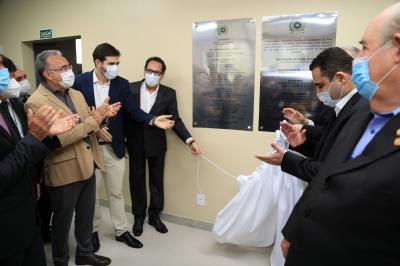 Prefeito participa de inauguração na Beneficente Portuguesa 