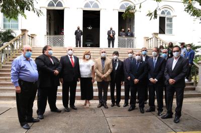 Prefeito participa de inauguração na Beneficente Portuguesa 