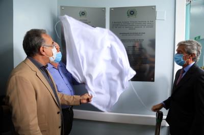 Prefeito participa de inauguração na Beneficente Portuguesa 
