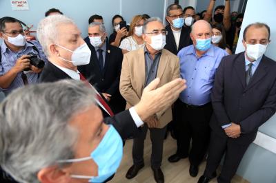 Prefeito participa de inauguração na Beneficente Portuguesa 
