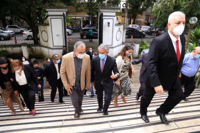 Prefeito participa de inauguração na Beneficente Portuguesa 