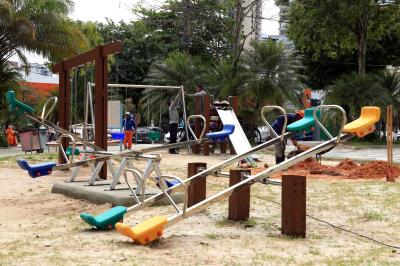 Prefeito de Belém visita obras do Ver-o-Rio