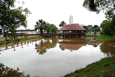 Prefeito de Belém visita obras do Ver-o-Rio