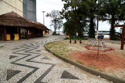Prefeito de Belém visita obras do Ver-o-Rio