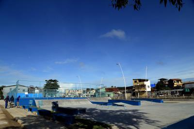 Visita às obras do Complexo Esportivo e Cultural da Tamandaré