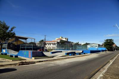 Visita às obras do Complexo Esportivo e Cultural da Tamandaré