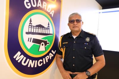 Inauguração da Central de Vídeo de monitoramento da Guarda, GMB