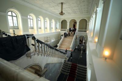 Visita as obras do Palácio Antônio Lemos