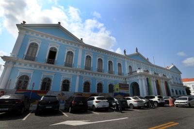 Visita as obras do Palácio Antônio Lemos