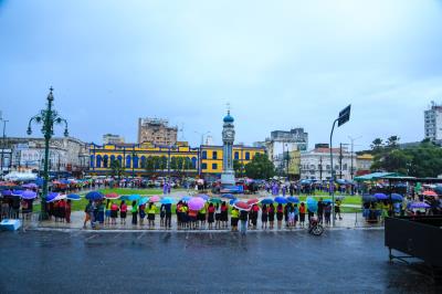 Abraço simbólico - Belém 408 anos