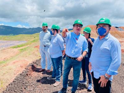 Visita ao Centro de Tratamento de Resíduos Sólidos da Ciclus Ambiental - RJ