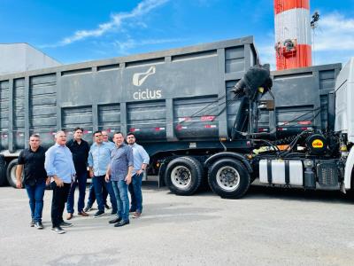 Visita ao Centro de Tratamento de Resíduos Sólidos da Ciclus Ambiental - RJ