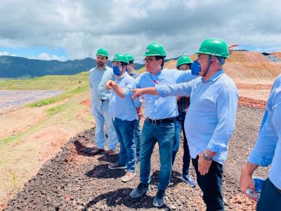 Visita ao Centro de Tratamento de Resíduos Sólidos da Ciclus Ambiental - RJ