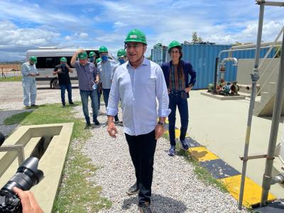 Visita ao Centro de Tratamento de Resíduos Sólidos da Ciclus Ambiental - RJ