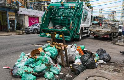Novo sistema de limpeza urbana - Primeira ação na Cremação e Pedreira