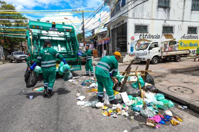 Novo sistema de limpeza urbana - Primeira ação na Cremação e Pedreira