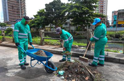 Novo sistema de limpeza urbana - Primeira ação na Cremação e Pedreira