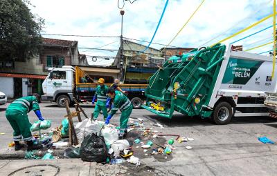 Novo sistema de limpeza urbana - Primeira ação na Cremação e Pedreira