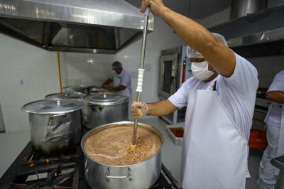 Obra concluída - Reabertura do Restaurante Popular 