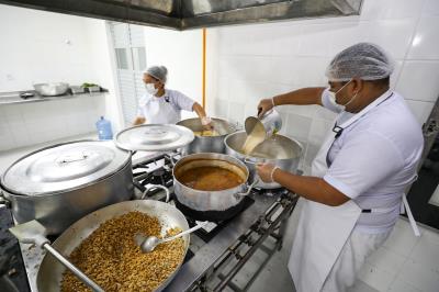 Obra concluída - Reabertura do Restaurante Popular 