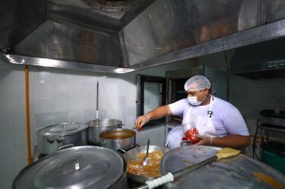 Obra concluída - Reabertura do Restaurante Popular 