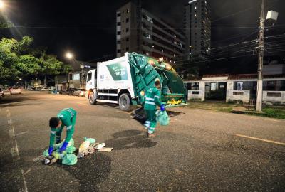 Operação de limpeza nos bairros - Jurunas 