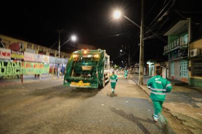 Operação de limpeza nos bairros - Jurunas 