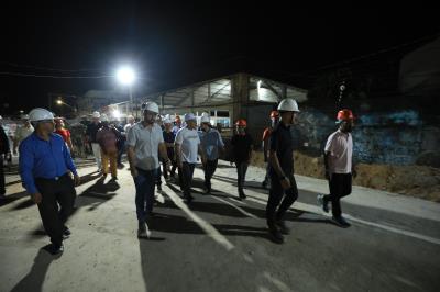 Obras em andamento - Mercado de São Brás 