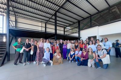 Comitiva do BID em Belém - Visita a escolas das ilhas Grande e Combu
