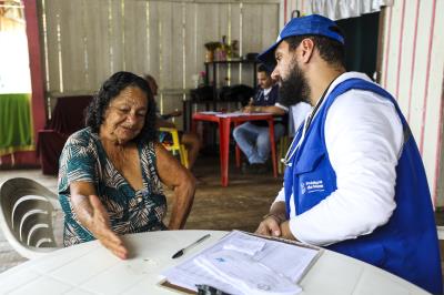 Saúde integral - UBS fluvial : Atendimento na ilha de Jutuba