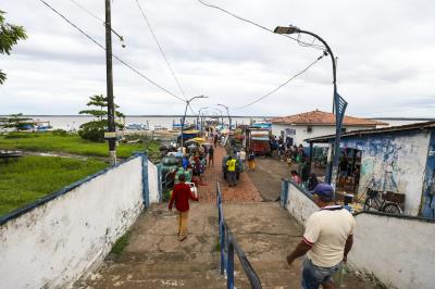 Saúde integral - UBS fluvial : Atendimento na ilha de Jutuba