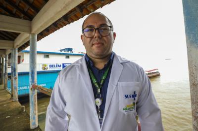 Saúde integral - UBS fluvial : Atendimento na ilha de Jutuba