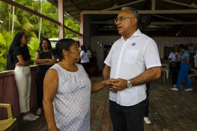 Saúde integral - UBS fluvial : Atendimento na ilha de Jutuba