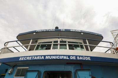 Saúde integral - UBS fluvial : Atendimento na ilha de Jutuba