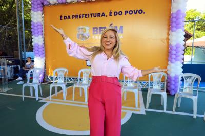 Obra concluída - Reforma da EMEIF Santana do Aurá