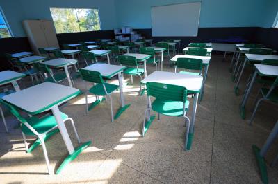 Obra concluída - Reforma da EMEIF Santana do Aurá