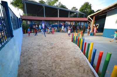 Obra concluída - Reforma da EMEIF Santana do Aurá