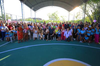 Obra concluída - Reforma da EMEIF Santana do Aurá