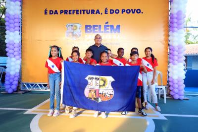 Obra concluída - Reforma da EMEIF Santana do Aurá