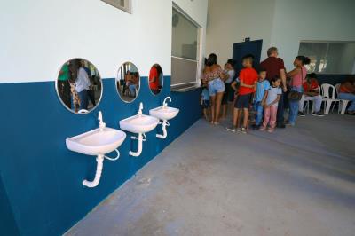 Obra concluída - Reforma da EMEIF Santana do Aurá