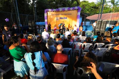 Obra concluída - Reforma da EMEIF Santana do Aurá