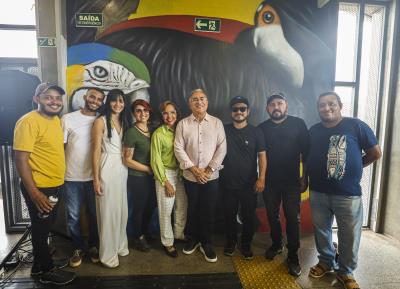 Arte urbana - Galeria da Estação do BRT Tapanã 