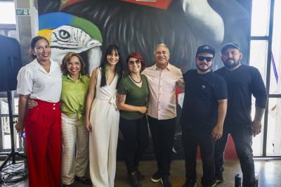 Arte urbana - Galeria da Estação do BRT Tapanã 