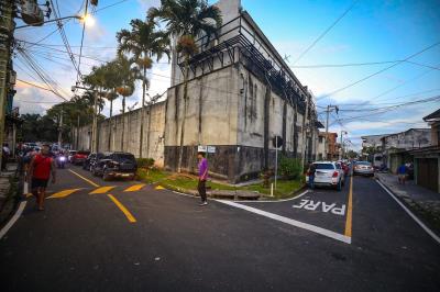 Obras concluídas - Prefeitura de Belém entrega 13 ruas totalmente pavimentadas na Sacramenta